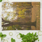 New York Towel Aangepaste NYC Souvenir Tea Towel Theedoek (Gevouwen)