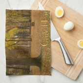 New York Towel Aangepaste NYC Souvenir Tea Towel Theedoek (Quarter Fold)