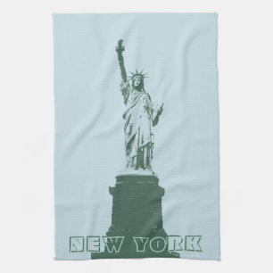 New York Towel Statue of Liberty NYC Tea Towel Theedoek