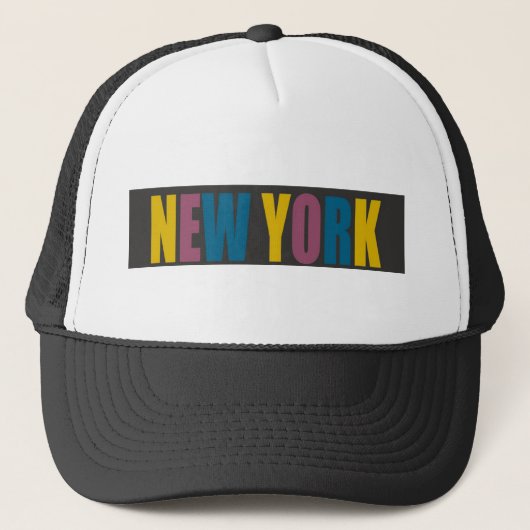 New York Trucker Hat Trucker Pet (Voorkant)