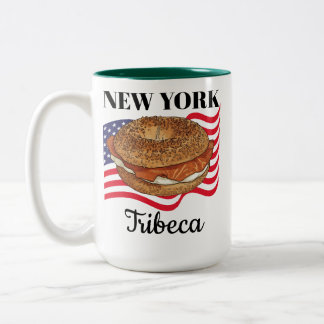 New York Two-Tone Mug Tweekleurige Koffiemok