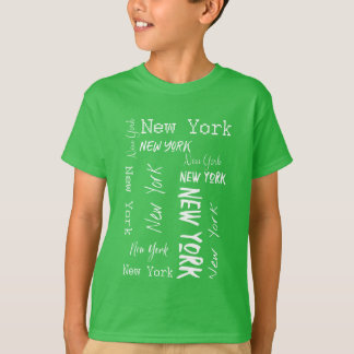 New York typografie Hoodie T-shirt