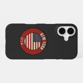 New York United States of America iPhone 16 Hoesje (Achterkant horizontaal)