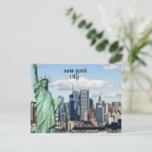 new york usa - Carte postale (Debout devant)