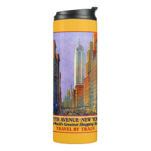 New York USA Thermosbeker
