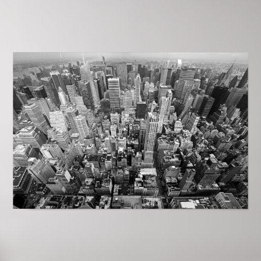 New York van boven Poster (Voorkant)