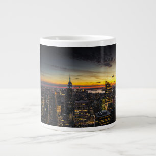 New York Verenigde Staten Rondom Lopend Panorama Extra Grote Beker