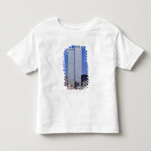 New York, Verenigde Staten. Twee torens van de ber Kinder Shirts