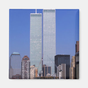 New York, Verenigde Staten. Twee torens van de ber Magneet