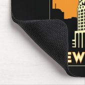 new york verenigde staten vs  retro - reizen muismat (Hoek)