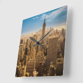 New York Vierkante Klok (Hoek)