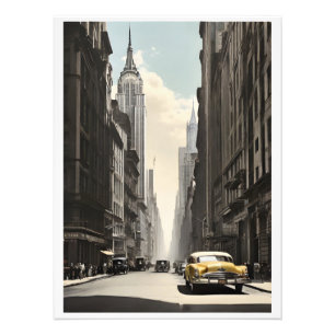 New York vintage poster
