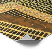 New York vintage poster. Poster (Hoek)