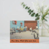 New York, voorstedelijke bootery, Forest Hills Briefkaart (Staand voorkant)