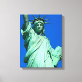 New York, Vrijheidsbeeld Canvas Afdruk (Voorkant)
