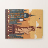 New York Vrijheidsbeeld puzzel (Horizontaal)