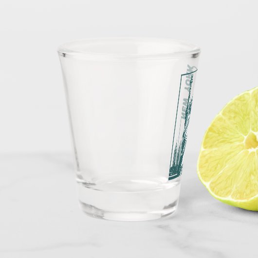 New York-Vrijheidsbeeld Shot Glas (Links)