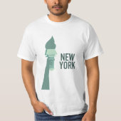 New York Vrijheidsbeeld T-shirt (Voorkant)