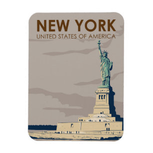 New York Vrijheidsstandbeeld Magneet