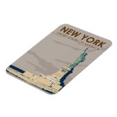 New York Vrijheidsstandbeeld Magneet (Linkerzijde)