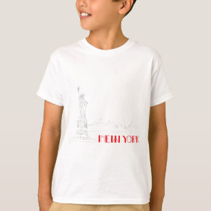 New York, Vrijheidsstandbeeld T-shirt