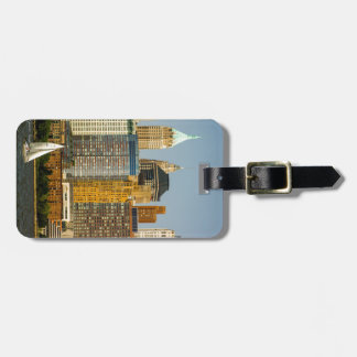 New York Waterfront Bagagelabel