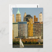 New York Waterfront Briefkaart (Voorkant / Achterkant)