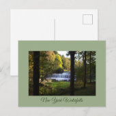 New York waterval foto Briefkaart (Voorkant / Achterkant)