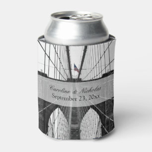 New York Wedding NYC Brooklyn Bridge Blikjeskoeler