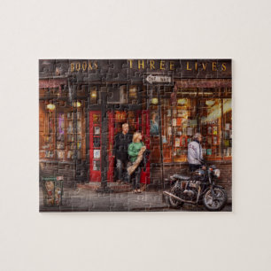 New York - Winkel - Greenwich Village - Drie Leven Legpuzzel