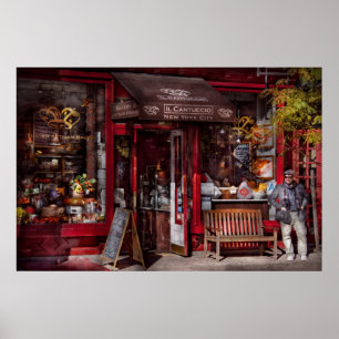 New York - Winkel - Greenwich Village - Il Cantucc Poster