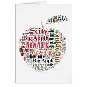 New York words cloud