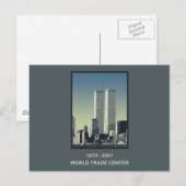 New York World Trade Center Briefkaart (Voorkant / Achterkant)