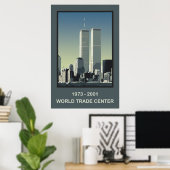 New York World Trade Center Poster (Thuiskantoor)