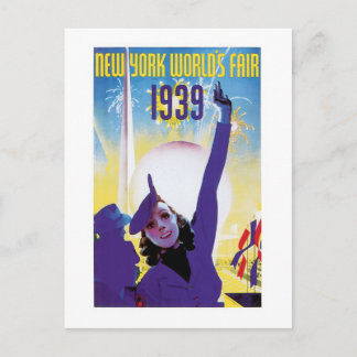 New York World's Fair, 1939 Briefkaart