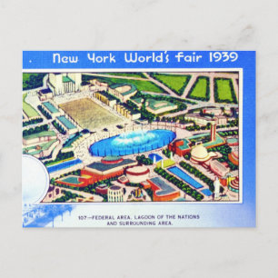 New York World's Fair 1939 Briefkaart
