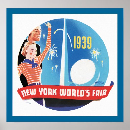 New York World's Fair 1939 Poster (Voorkant)