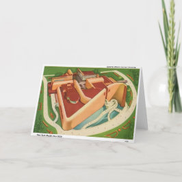 New York Worlds Fair 1939 Wenskaart Bedankkaart