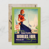 New York World's Fair  Briefkaart (Voorkant / Achterkant)