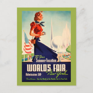 New York World's Fair Briefkaart