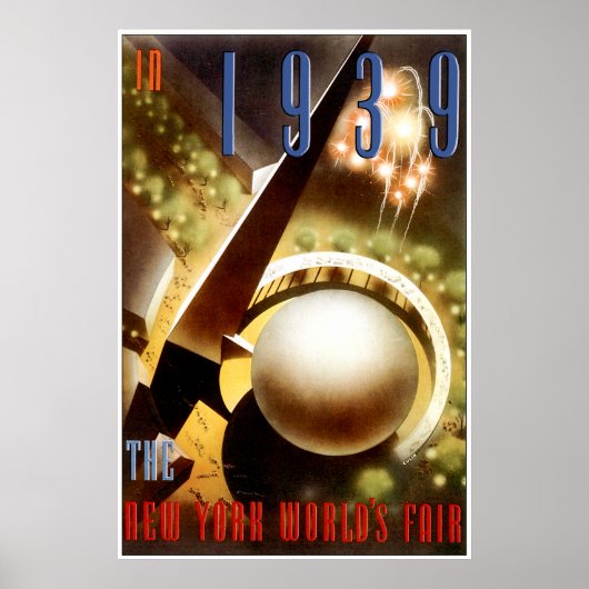 New York Worlds Fair Poster (Voorkant)