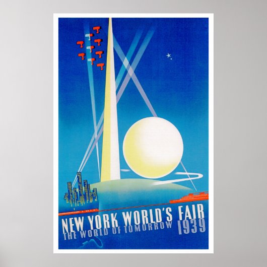 New York World's Fair Poster (Voorkant)