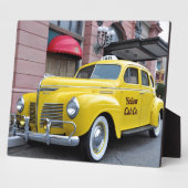 New York Yellow  Cab Fotoplaat (Zijkant)
