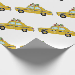 New York Yellow Cab Taxi-kerstcadeaus Cadeaupapier