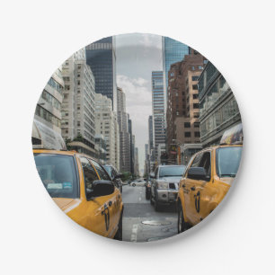 New York Yellow Taxi Cabs Papieren Bordje