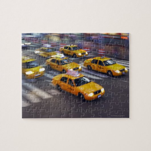 New York Yellow Taxi's Legpuzzel (Horizontaal)