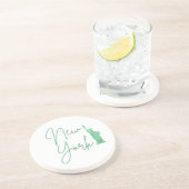 NEW YORK ZANDSTEEN ONDERZETTER (Zijkant)