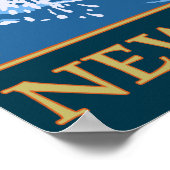 New YorkAngler Fisherman Scene Poster (Hoek)