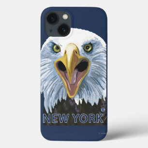 New YorkEagle Up Close iPhone 13 Hoesje