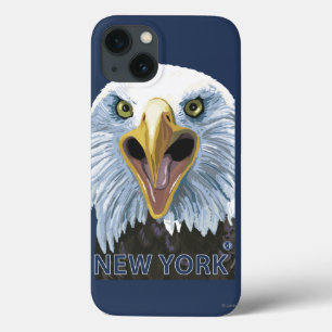 New YorkEagle Up Close iPhone 13 Hoesje